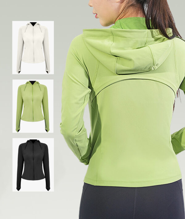 Hooded Sports Jacket - Image 4