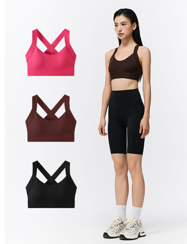 Cross Back Sports Bra