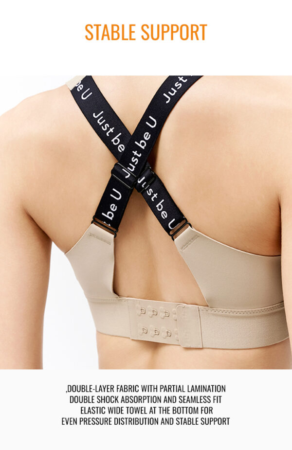 Fashionable Beautiful Back Sports Bra - Support