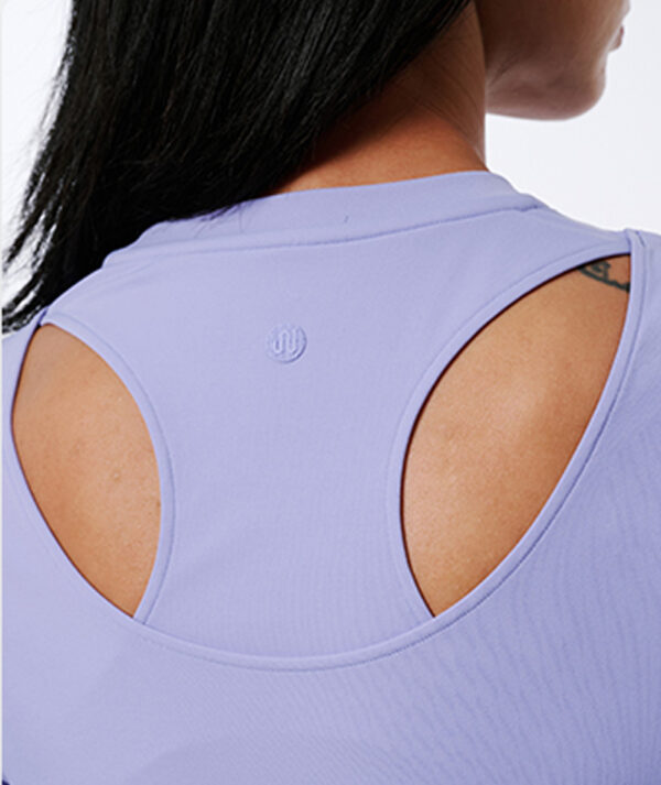 JU ACTIVE Padded yoga long-sleeved T-shirt - Back Support