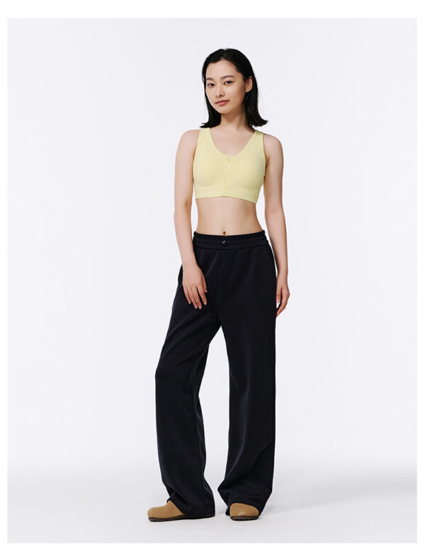 Front Zip Sports Bra