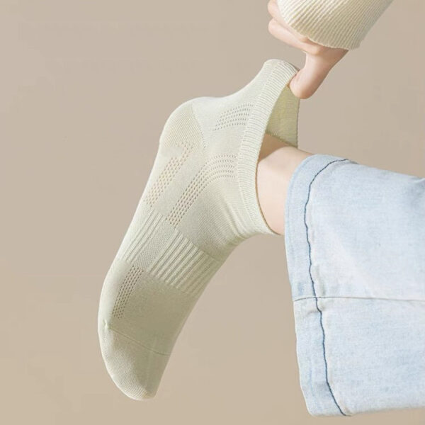 Anti-Bacterial Cotton Women's Boat Socks