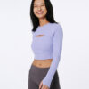 JU ACTIVE Padded yoga long-sleeved T-shirt