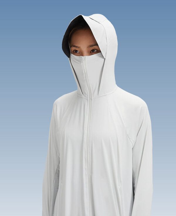 Hooded Long Sun Protection Hooded Jacket