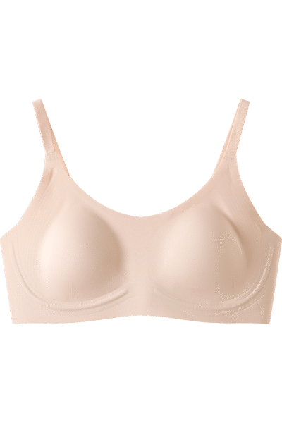 Vintage Crew Neck Nude Bra