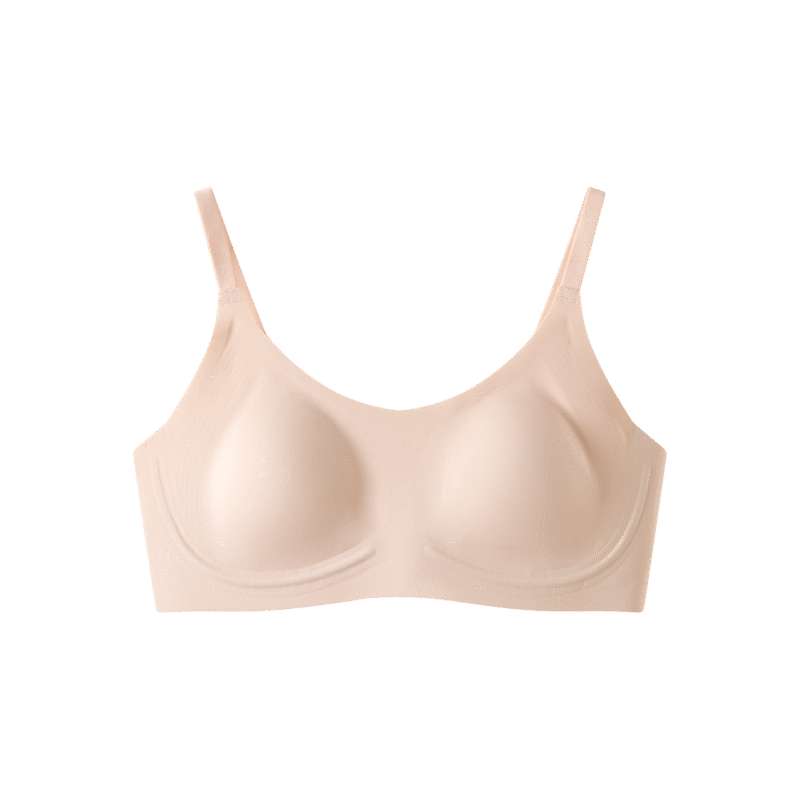 Vintage Crew Neck Nude Bra