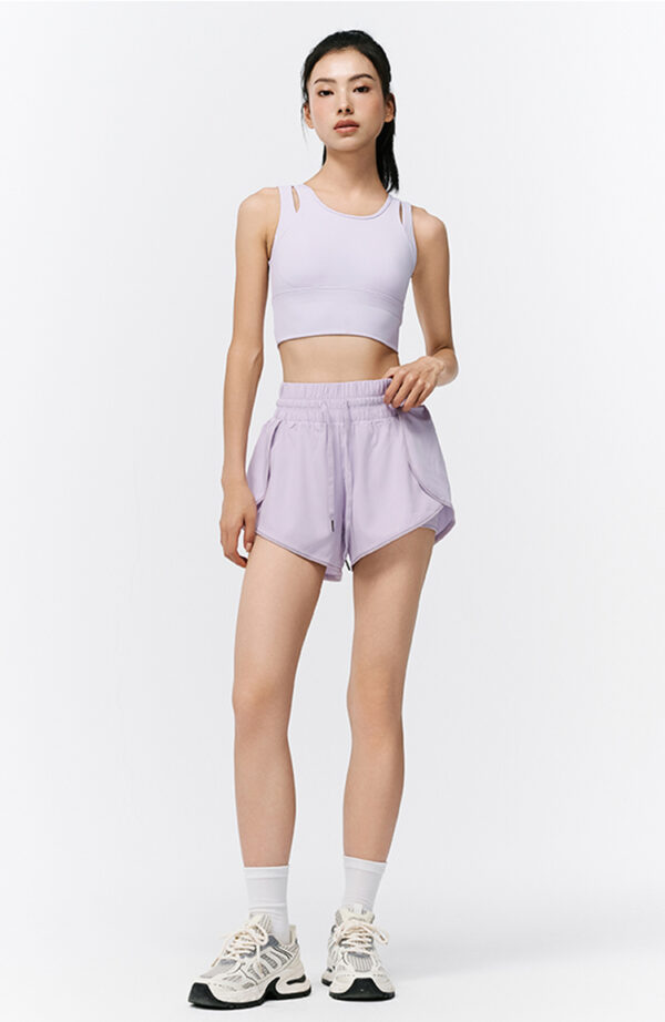Mid-Length Sports Bra - Lilac