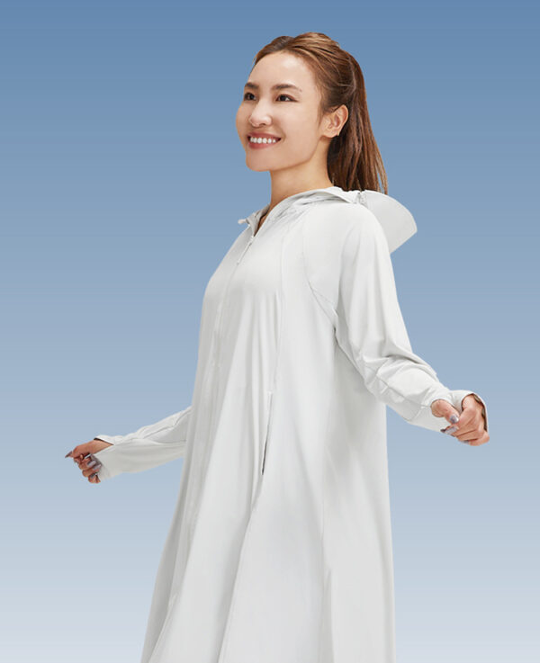 Hooded Long Sun Protection Hooded Jacket