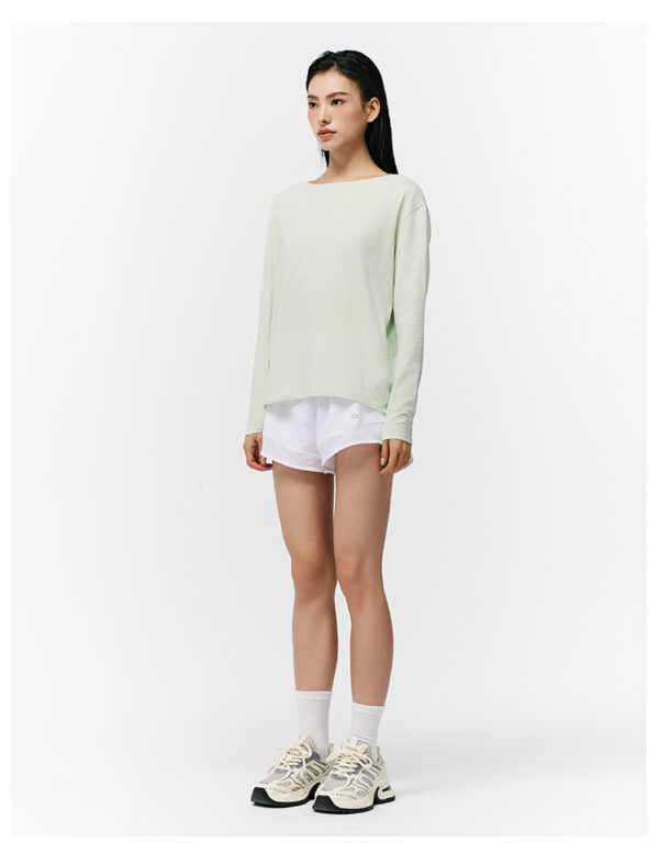 Loose Long-Sleeved T-shirt - Image 3