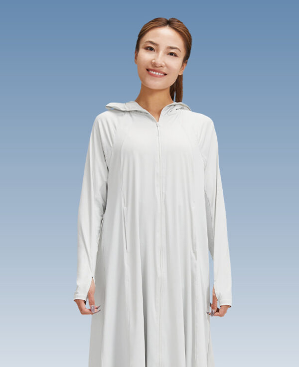 Hooded Long Sun Protection Hooded Jacket