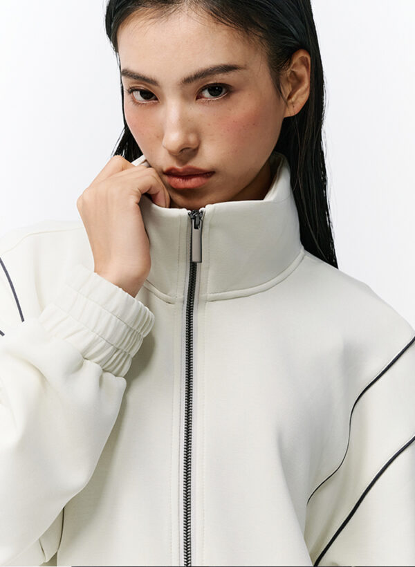 Loose Sports Coat - 3 White