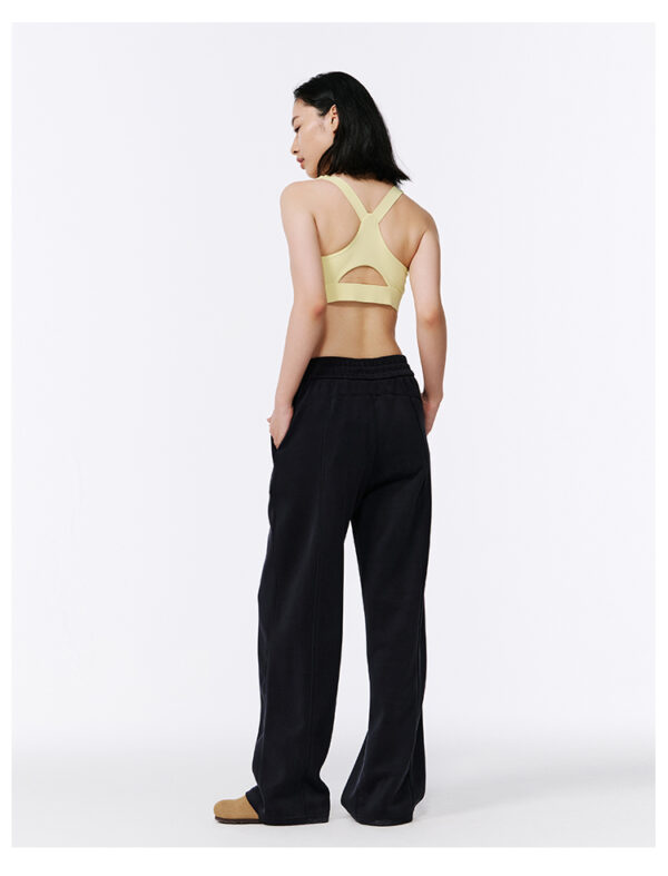Front Zip Sports Bra - Back Strap