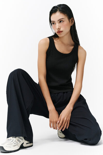 Ribbed Cup Vest