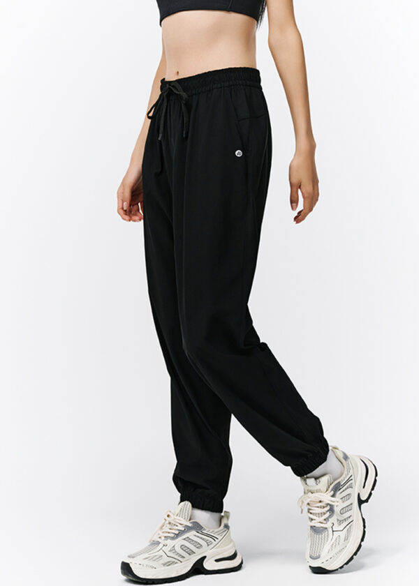 Sunscreen Quick-Drying Women's Casual Pants - Black