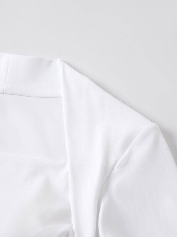 French Waist Cup Short Sleeve T-shirt - Image 3