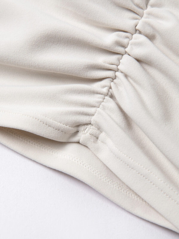 Spaghetti Strap Sports Bra - White