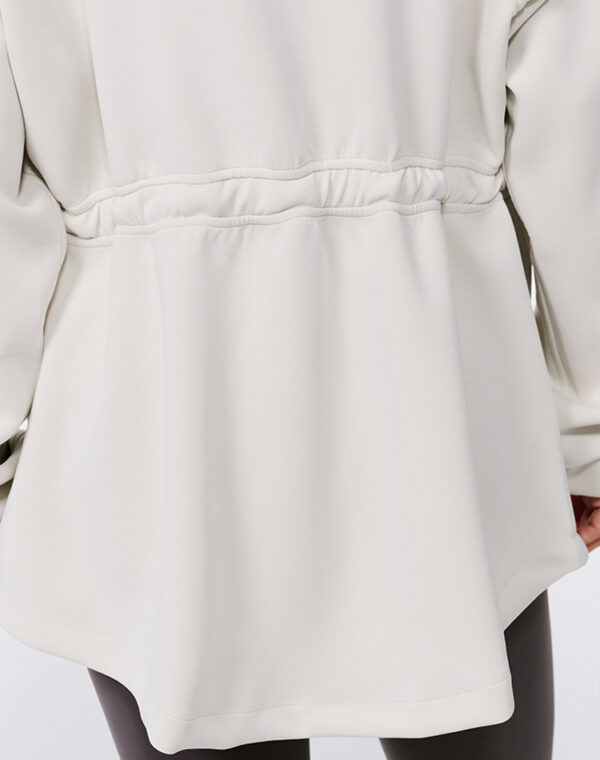 Cloud Soft Drawstring Sports Jacket - Back