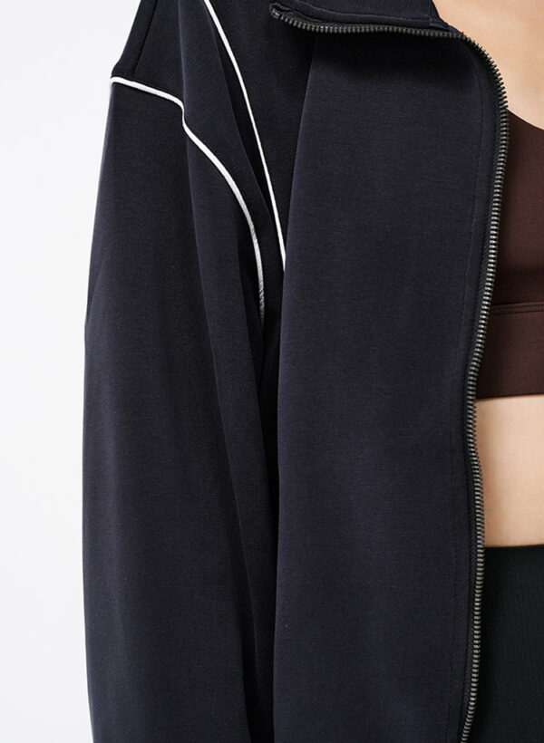 Loose Sports Coat - Black