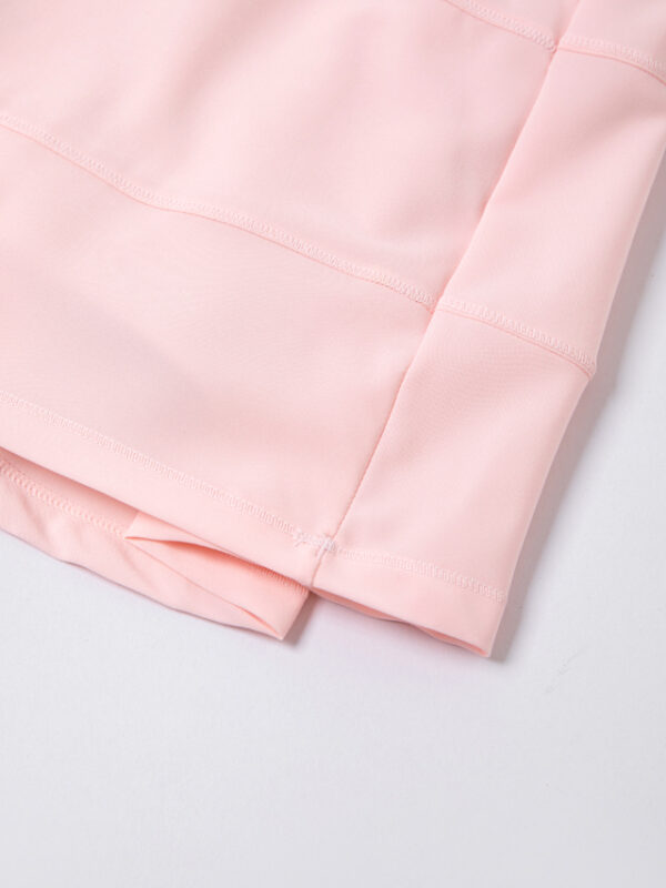 Women's Training Tennis Skirt - Pink Closeup
