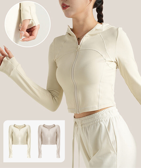 JU ACTIVE Hooded Jacket - Color Option