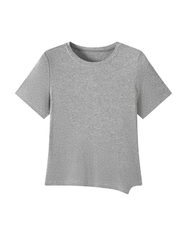 Short-Sleeved T-shirt - Gray