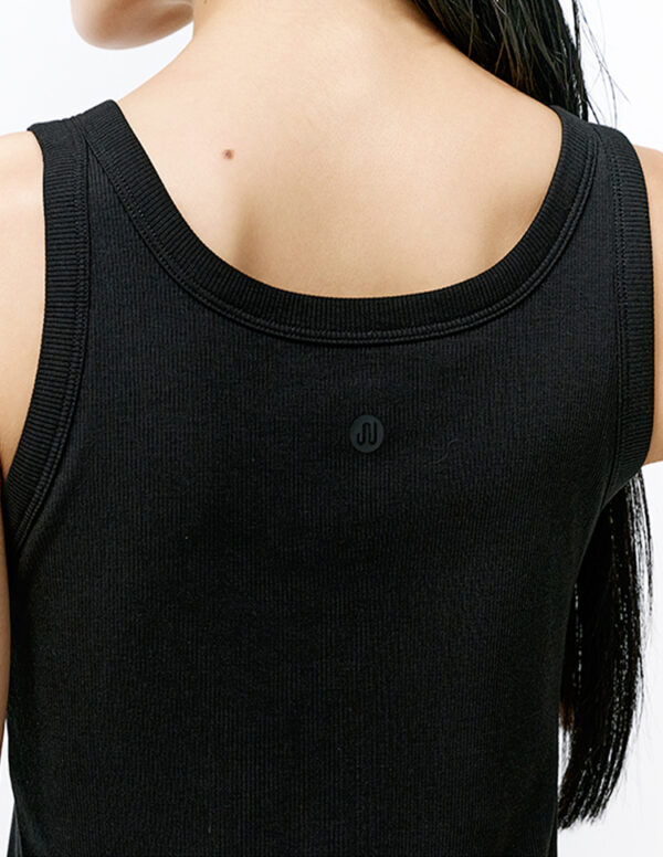 Ribbed Cup Vest - Back