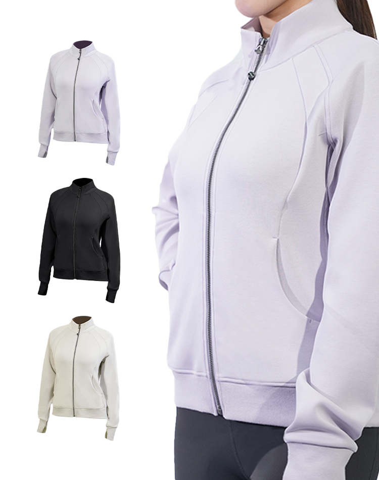 Soft Stand Collar Jacket - 3 Colors