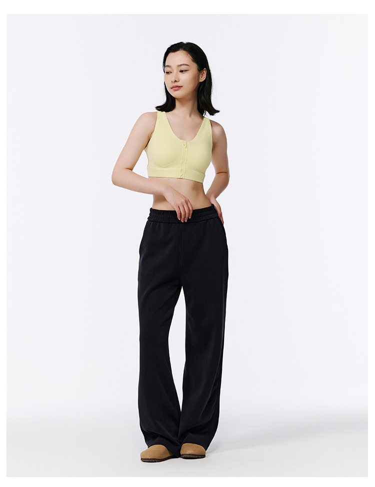 Front Zip Sports Bra