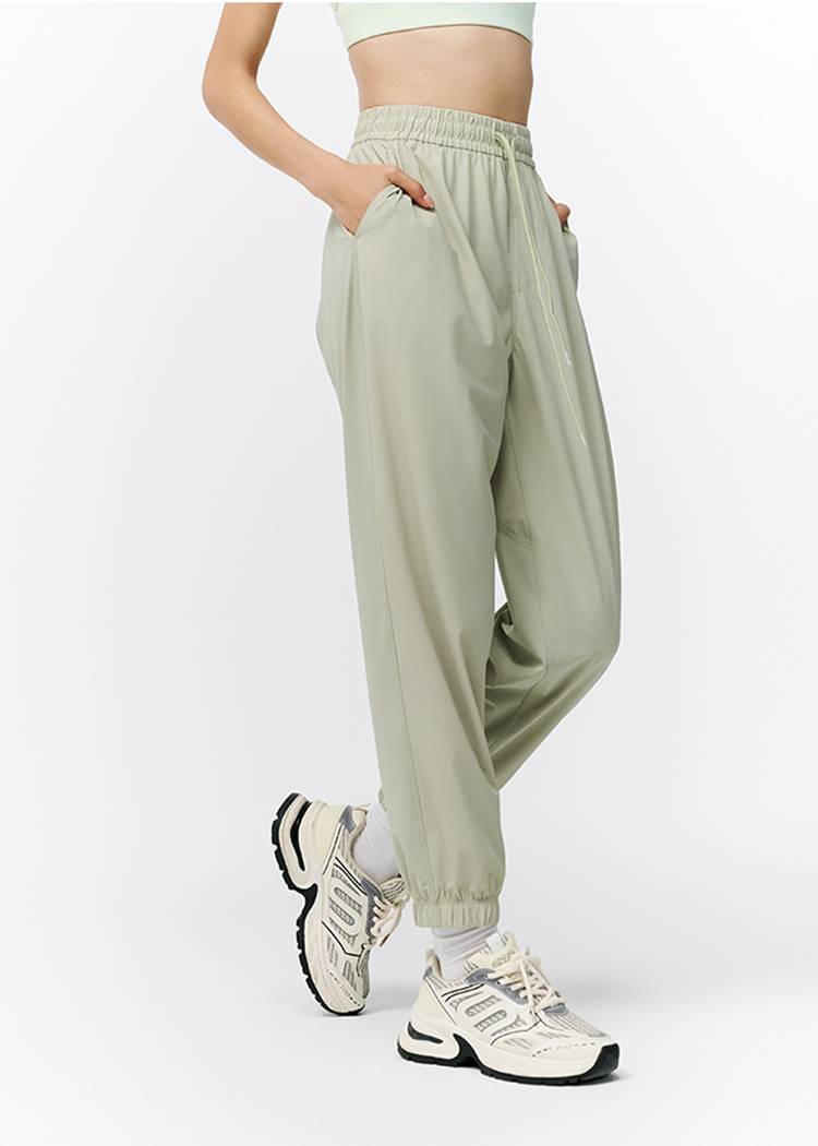 Sunscreen Quick-Drying Women's Casual Pants - Mint Green