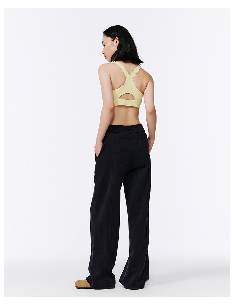 Front Zip Sports Bra - Back Strap