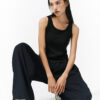 Ribbed Cup Vest