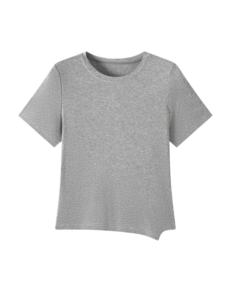 Short-Sleeved T-shirt - Gray