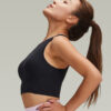 JU ACTIVE Low-impact comfort sports BRA - Black