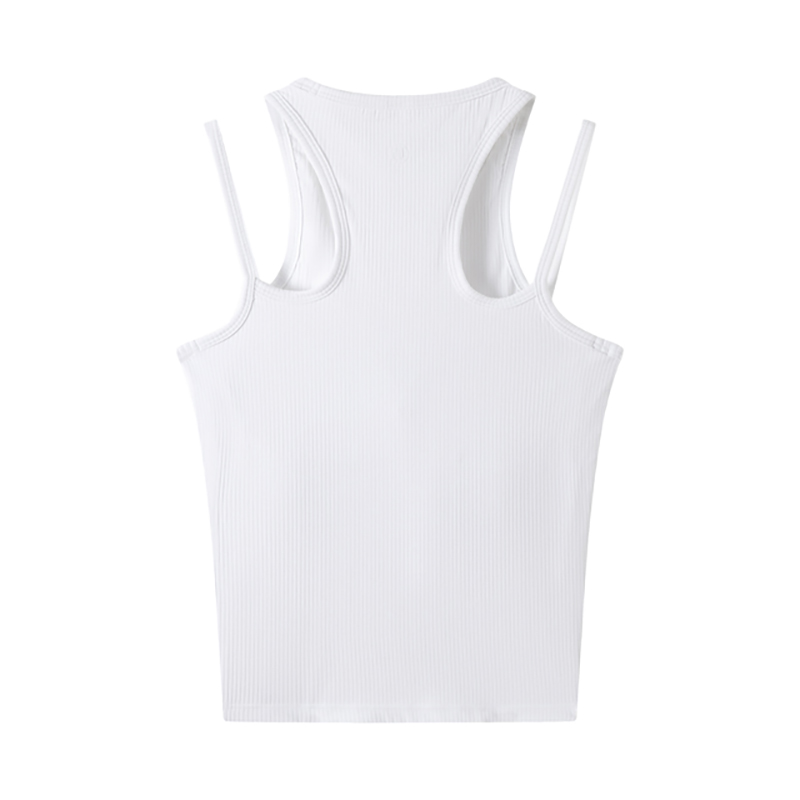 Double Strap Vest - White Back